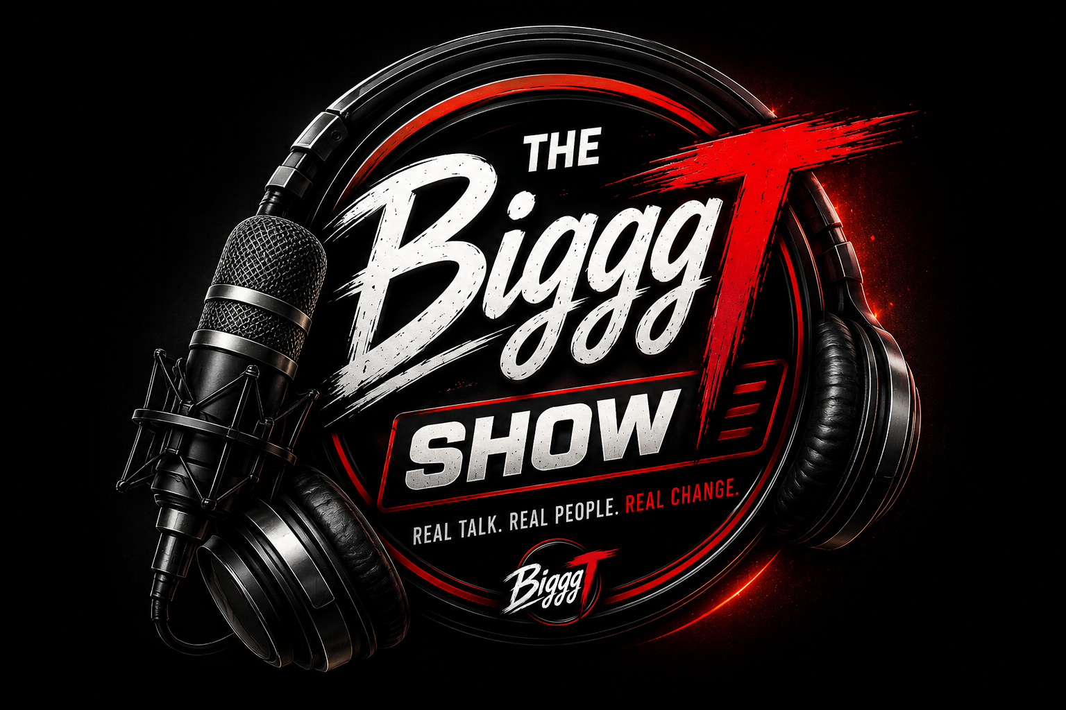 The Biggg T Show podcast logo